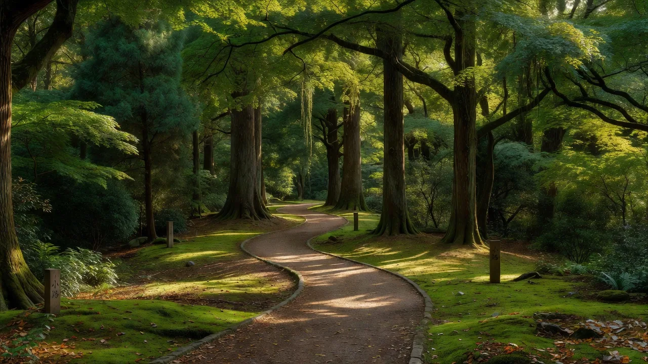 森の散策路